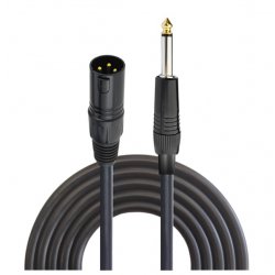 Gilbord XLR M263M 2m καλώδιο καρφί αρσενικό 6,3mm